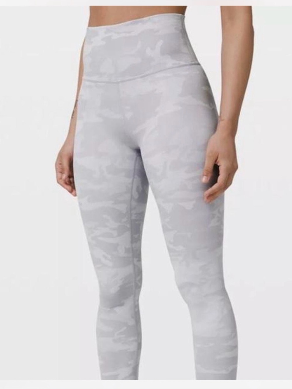 Lululemon athletica Wunder Under Camo Jacquard Alpine Leggings size 10